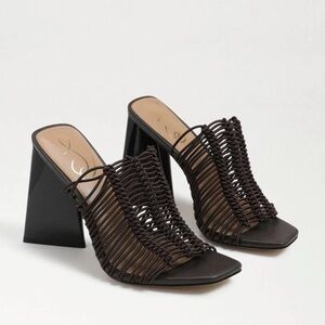 Sam Edelman Laurette Block Heel Mule black - size 8.5